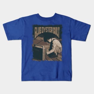 Blue Oyster Cult Vintage Radio Kids T-Shirt